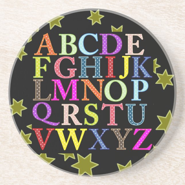 Alphabet Coaster (Front)