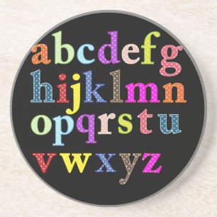 Alphabet Coaster