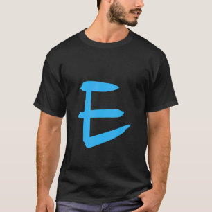Alphabet Handwritten Letter E T-Shirt
