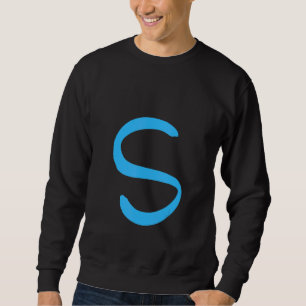 Alphabet Handwritten Letter S Sweatshirt