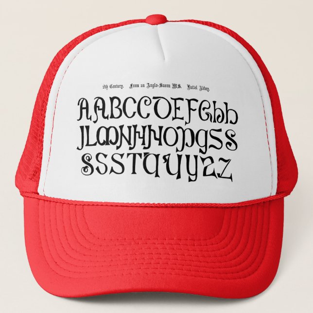 Alphabet Hat (Front)