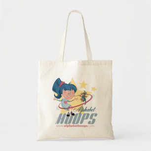 Alphabet Hoops tote Bag