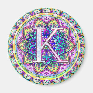 Alphabet K Magnet