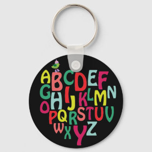 Alphabet Keychain