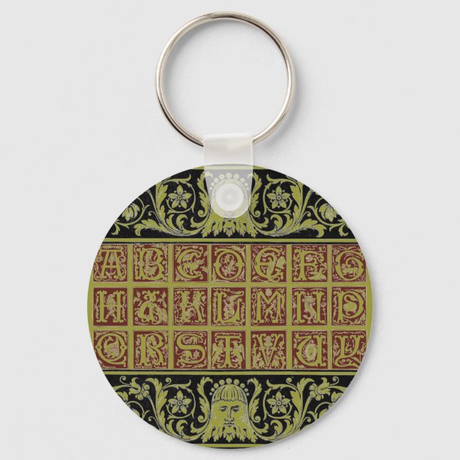 Alphabet Keychain (Front)