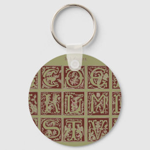 Alphabet Keychain