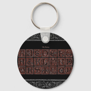Alphabet Keychain