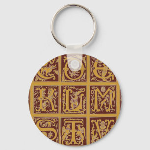 Alphabet Keychain