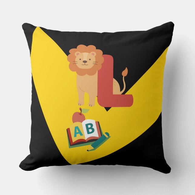 Alphabet, kids cushion (Front)