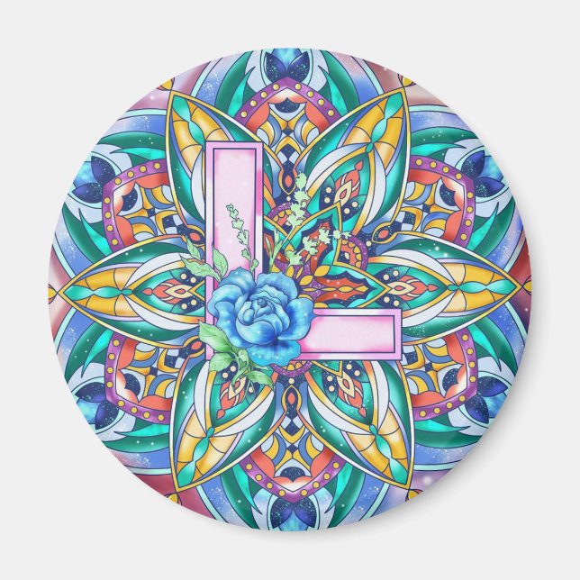 Alphabet L Magnet (Front)