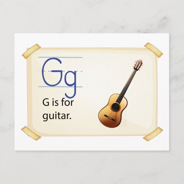 Alphabet L Postcard (Front)