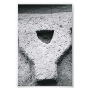 Alphabet Letter Photgraphy Y3 Black and White 4x6 Photo Print