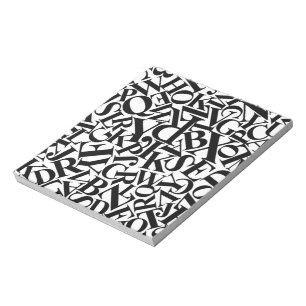 Alphabet Letters Notepad
