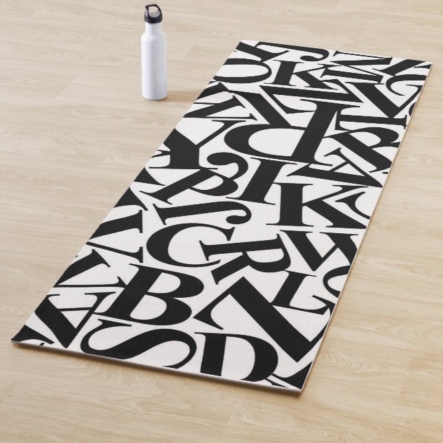 Alphabet Letters Yoga Mat (In Situ)