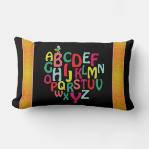 Alphabet Lumbar Cushion