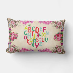 Alphabet Lumbar Cushion