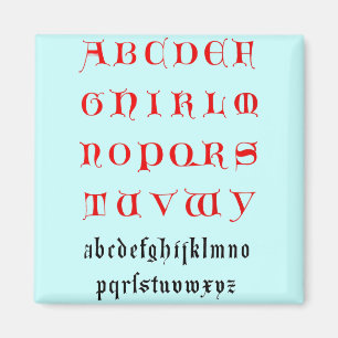 Alphabet Magnet