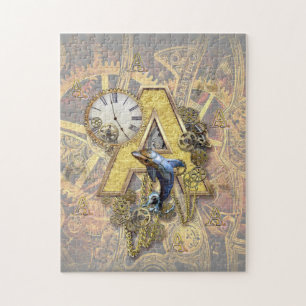 Alphabet, Monogram A Jigsaw Puzzle