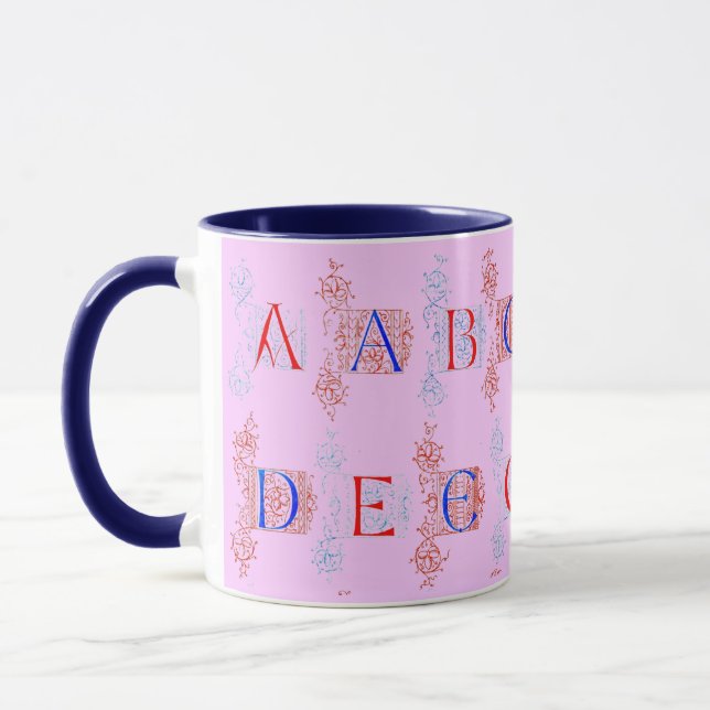 Alphabet Mug (Left)