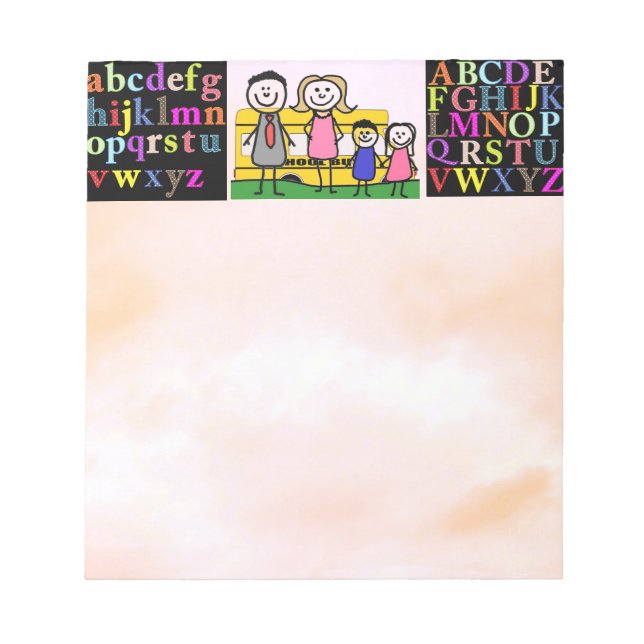 Alphabet Notepad (Front)