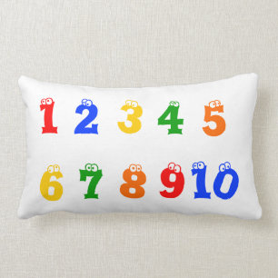 Alphabet & Numbers 1-10 Pillow