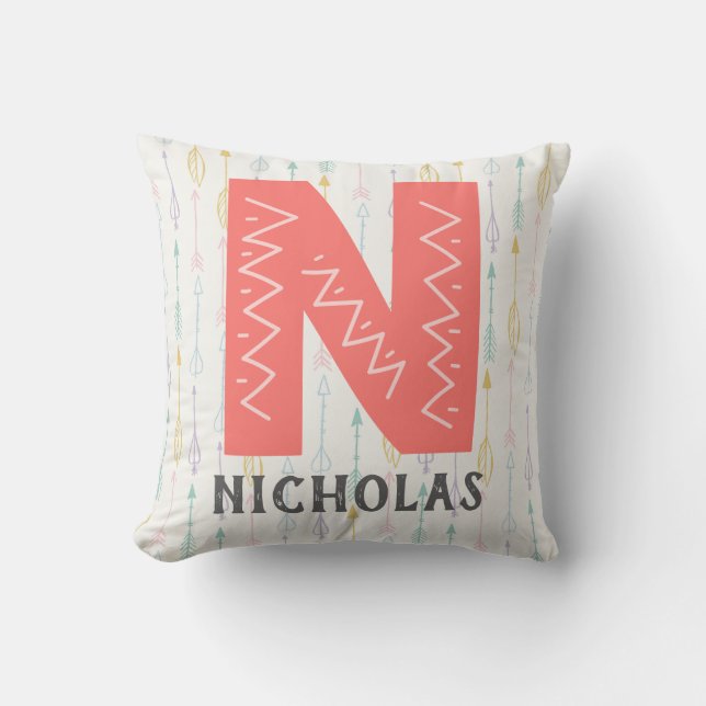 Alphabet Nursery Cushion (Front)