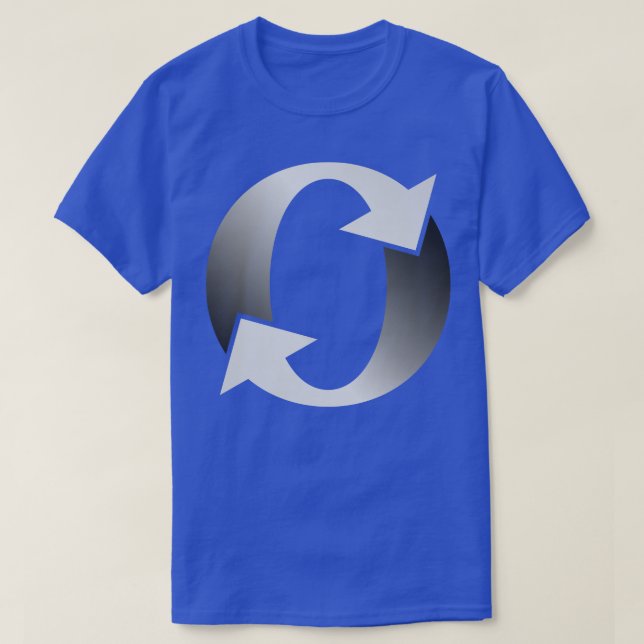 Alphabet O 5 T-Shirt (Design Front)