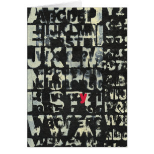 Alphabet Painting by Norman Wyatt