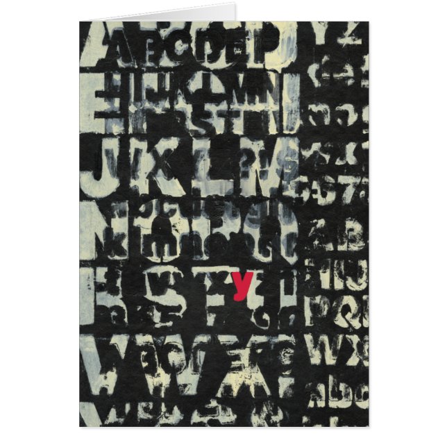 Alphabet Painting by Norman Wyatt (Front)