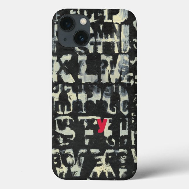 Alphabet Painting by Norman Wyatt Case-Mate iPhone Case (Back)