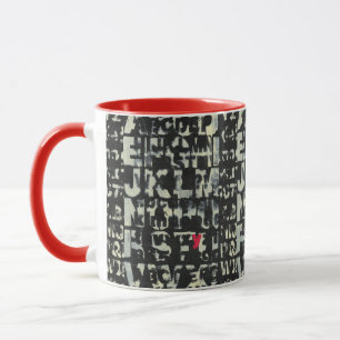 Alphabet Painting by Norman Wyatt Mug