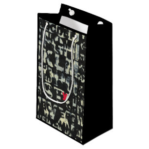 Alphabet Painting by Norman Wyatt Small Gift Bag