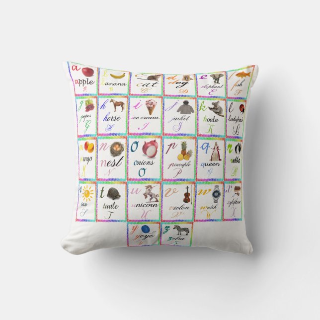 Alphabet Pillows (Front)
