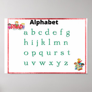 Alphabet   poster