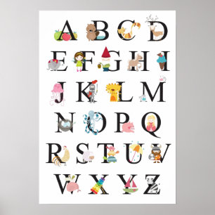 Alphabet Poster