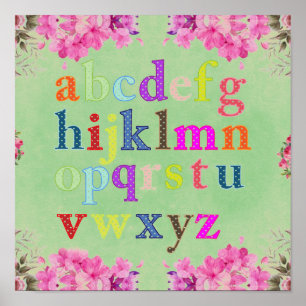 Alphabet Poster