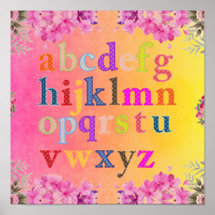 Alphabet Poster
