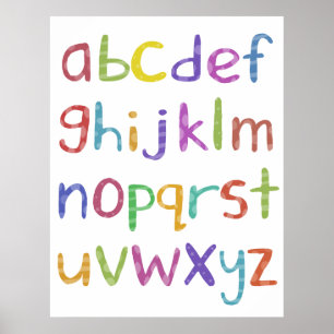 Alphabet - poster
