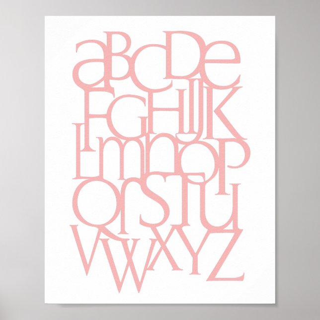 Alphabet Print (Front)