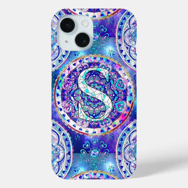 Alphabet S Case-Mate iPhone Case (Back)