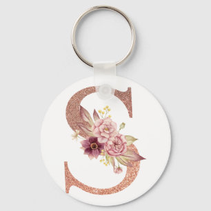 Alphabet S Key Ring