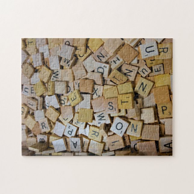 Alphabet Scramble - 11x14 - 252 pcs. Jigsaw Puzzle (Horizontal)