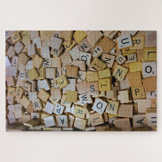 Alphabet Scramble - 20x30 - 1014 pcs. Jigsaw Puzzle (Horizontal)