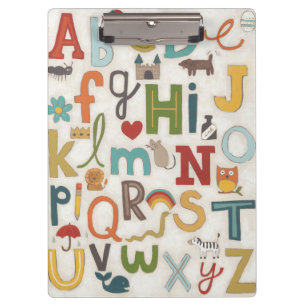 Alphabet Soup Clipboard