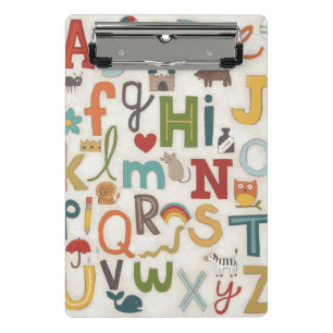Alphabet Soup Mini Clipboard