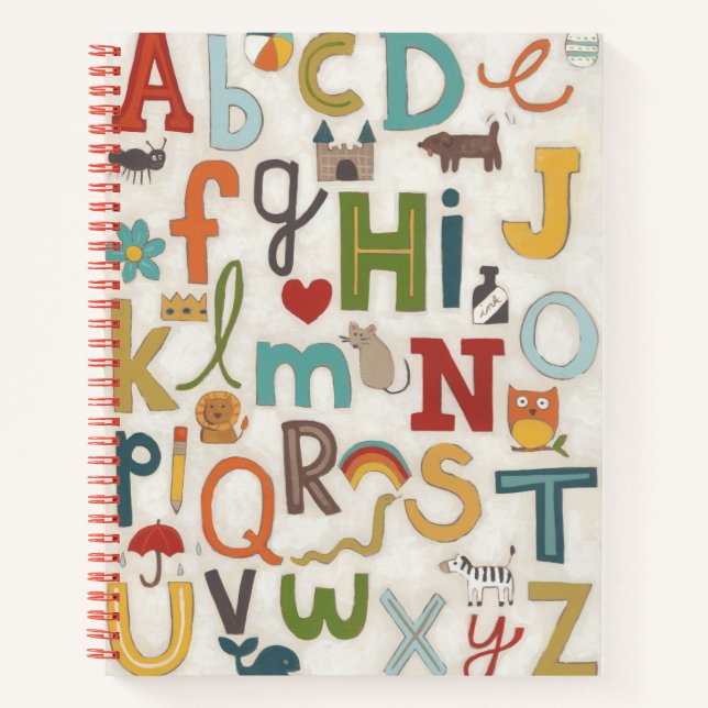 Alphabet Soup Notebook (Front)