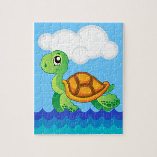 Alphabet T For Turtle Puzzle