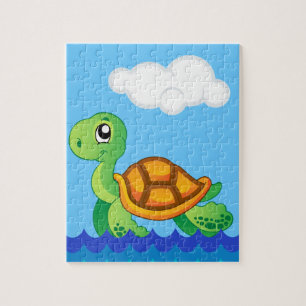 Alphabet T For Turtle Puzzle With Gift Box