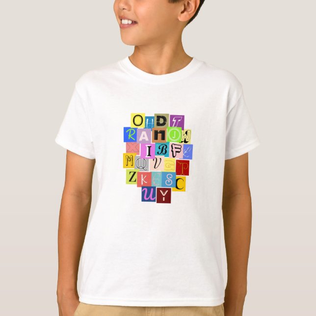 Alphabet T-Shirt (Front)