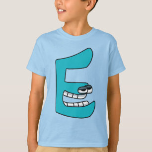 Alphabet T-Shirt Letter E